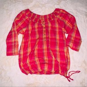 3/4 length sleeve blouse